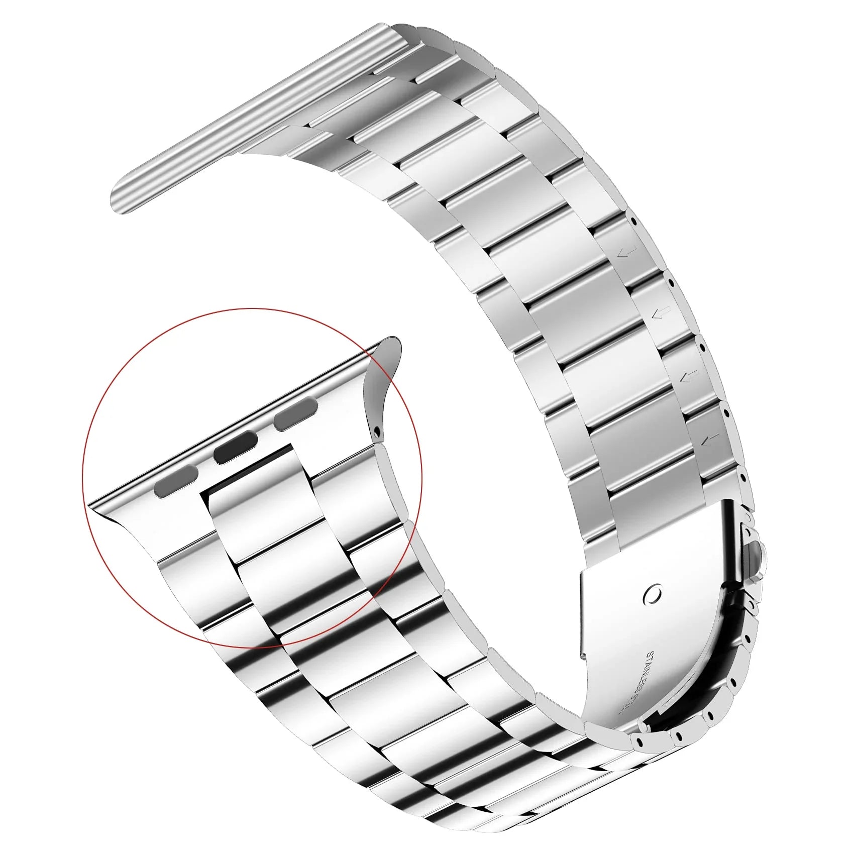 Stainless Steel Strap For Apple Watch - Premium Apple Watch Accessories from Dressmycell.com - Just $19! Shop now at Dressmycell.com Stainless Steel Strap For Apple Watch - Premium Apple Watch Accessories from Dressmycell.com - Just $19! Shop now at Dressmycell.com